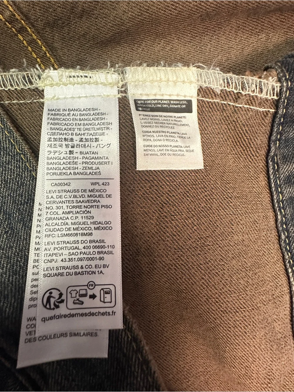 Levi's Men's Gray Relaxed Fit Jean Jacket Button Front Collared Pockets L